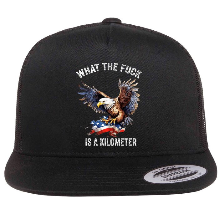 Wtf What The Fu.K Is A Kilometer George Washington Flatbill Hat