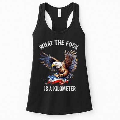 Wtf What The Fu.K Is A Kilometer George Washington Womens Tank Top