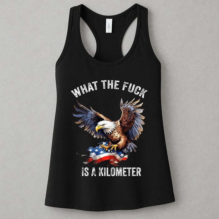Wtf What The Fu.K Is A Kilometer George Washington Womens Tank Top