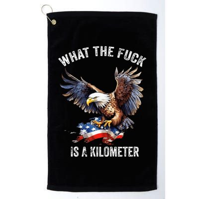 Wtf What The Fu.K Is A Kilometer George Washington Golf Towel