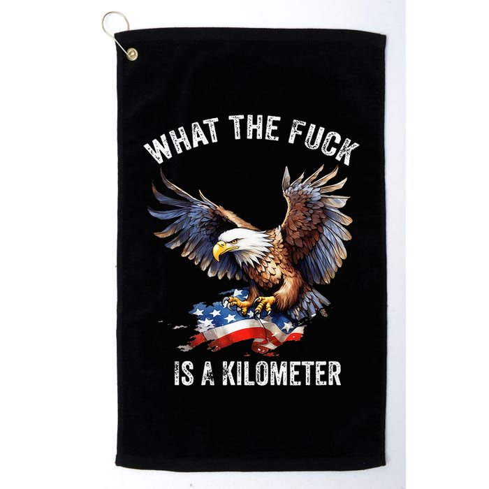 Wtf What The Fu.K Is A Kilometer George Washington Golf Towel
