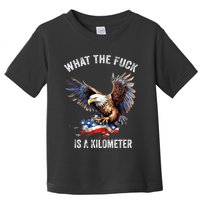 Wtf What The Fu.K Is A Kilometer George Washington Toddler T-Shirt