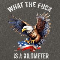 Wtf What The Fu.K Is A Kilometer George Washington Cotton Canvas Backpack