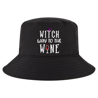 Witch Way To The Wine Halloween Ing Party Costume Great Gift Cool Comfort Performance Bucket Hat