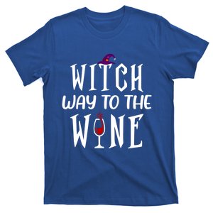 Witch Way To The Wine Halloween Ing Party Costume Great Gift T-Shirt