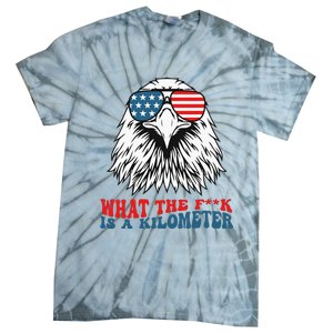 Wtf What The Fuck Is A Kilometer George Washington Meme Tie-Dye T-Shirt