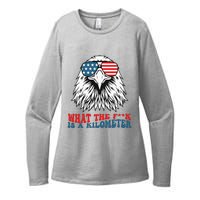 Wtf What The Fuck Is A Kilometer George Washington Meme Womens CVC Long Sleeve Shirt