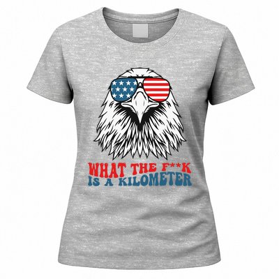 Wtf What The Fuck Is A Kilometer George Washington Meme Women's T-Shirt