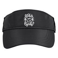Witch Way To The Candy Cute Halloween Adult Drive Performance Visor