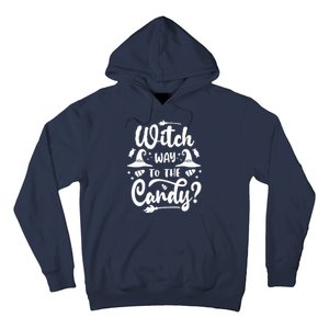 Witch Way To The Candy Cute Halloween Hoodie