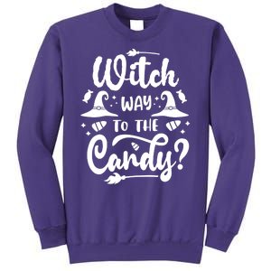 Witch Way To The Candy Cute Halloween Sweatshirt