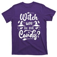 Witch Way To The Candy Cute Halloween T-Shirt