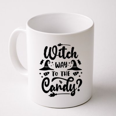 Witch Way To The Candy Cute Halloween Coffee Mug