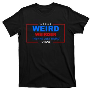 Weird Weirder They’Re Just Weird 2024 T-Shirt