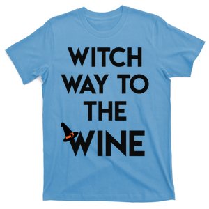 Witch Way To Wine Gift T-Shirt