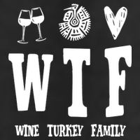 Wtf Wine Turkey Family Funny Holiday Beanie