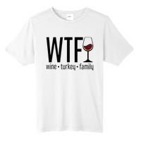 Wtf Wine Turkey Family Tall Fusion ChromaSoft Performance T-Shirt