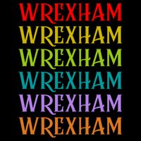 Wrexham Wales Vintage 80s Retro Apron