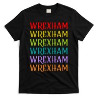 Wrexham Wales Vintage 80s Retro T-Shirt