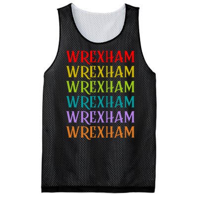 Wrexham Wales Vintage 80s Retro Mesh Reversible Basketball Jersey Tank