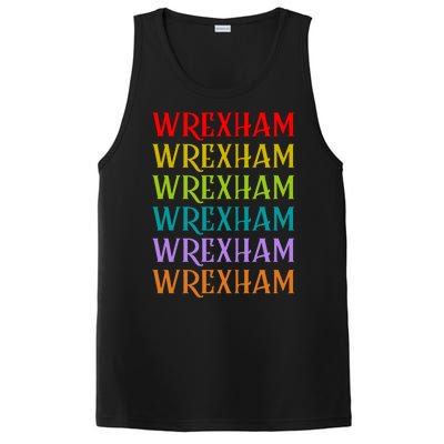 Wrexham Wales Vintage 80s Retro PosiCharge Competitor Tank