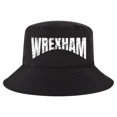 Wrexham Wales Vacation Welsh Dragon Urban Street Art Cute Gift Cool Comfort Performance Bucket Hat