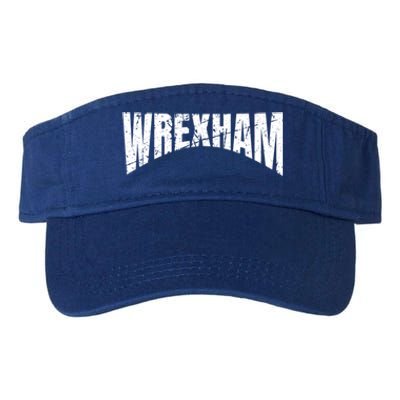 Wrexham Wales Vacation Welsh Dragon Urban Street Art Cute Gift Valucap Bio-Washed Visor