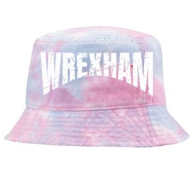 Wrexham Wales Vacation Welsh Dragon Urban Street Art Cute Gift Tie-Dyed Bucket Hat