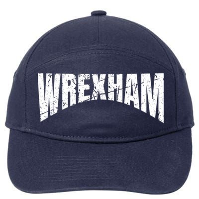 Wrexham Wales Vacation Welsh Dragon Urban Street Art Cute Gift 7-Panel Snapback Hat