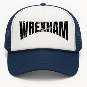 Wrexham Wales Vacation Welsh Dragon Urban Street Art Cute Gift Trucker Hat