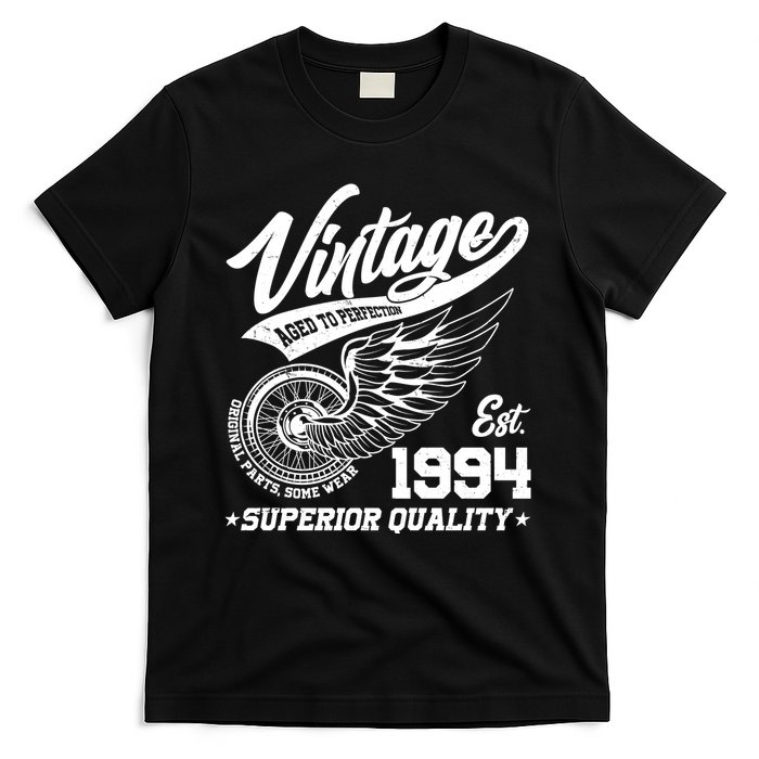 Winged Wheel Vintage 1994 Aged To Perfection Superior Quality 30th Birthday T-Shirt
