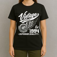 Winged Wheel Vintage 1994 Aged To Perfection Superior Quality 30th Birthday T-Shirt