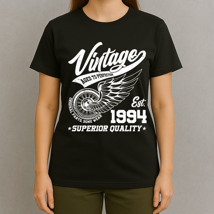 Winged Wheel Vintage 1994 Aged To Perfection Superior Quality 30th Birthday T-Shirt