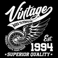 Winged Wheel Vintage 1994 Aged To Perfection Superior Quality 30th Birthday T-Shirt