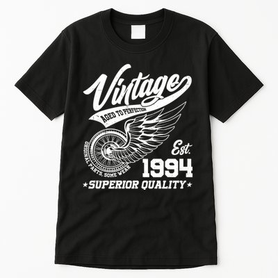 Winged Wheel Vintage 1994 Aged To Perfection Superior Quality 30th Birthday Tall T-Shirt