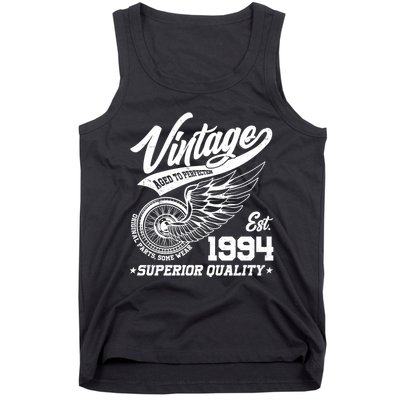 Winged Wheel Vintage 1994 Aged To Perfection Superior Quality 30th Birthday Tank Top