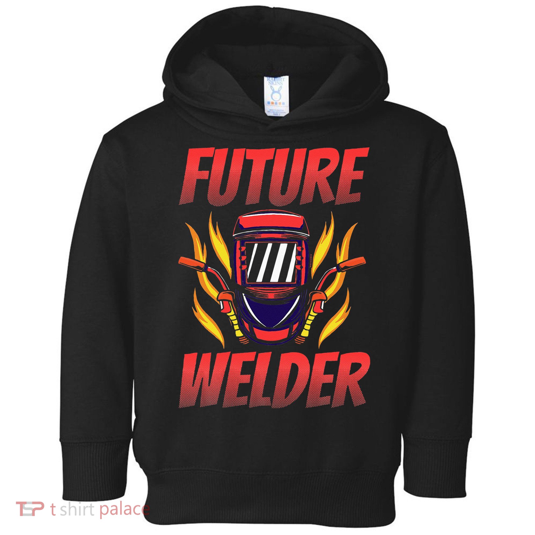 Welder Welding Vintage Future Welder Toddler Hoodie