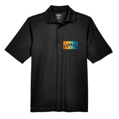 Wakeboarding Wakeboarder Vintage Wakeboard Men's Origin Performance Pique Polo