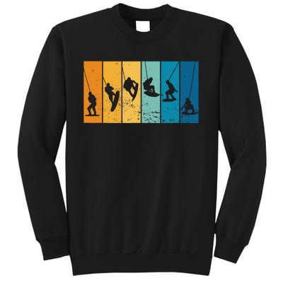 Wakeboarding Wakeboarder Vintage Wakeboard Sweatshirt