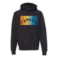 Wakeboarding Wakeboarder Vintage Wakeboard Premium Hoodie