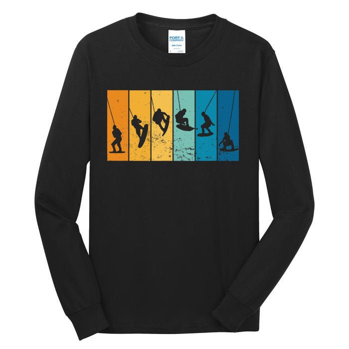 Wakeboarding Wakeboarder Vintage Wakeboard Tall Long Sleeve T-Shirt