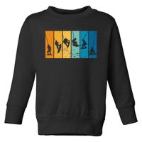 Wakeboarding Wakeboarder Vintage Wakeboard Toddler Sweatshirt