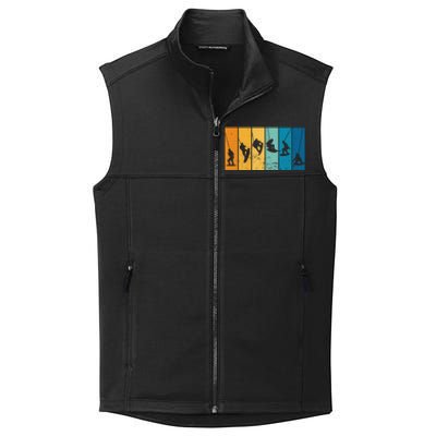 Wakeboarding Wakeboarder Vintage Wakeboard Collective Smooth Fleece Vest