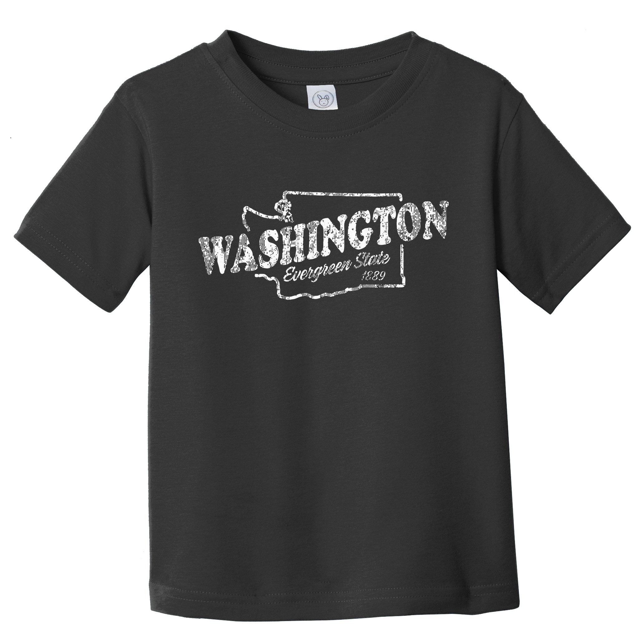 Washington Wa Vintage Graphic Evergreen State Toddler T-Shirt