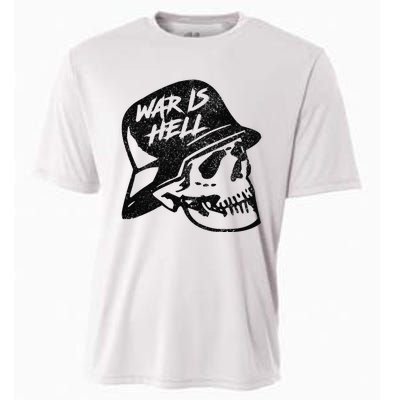 WWI WWII Veteran Military Skull - War Is Hell Cooling Performance Crew T-Shirt