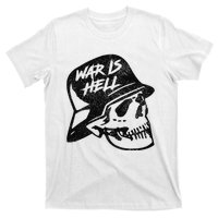 WWI WWII Veteran Military Skull - War Is Hell T-Shirt