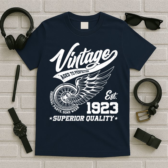 Winged Wheel Vintage 1923 Aged To Perfection Superior Quality 100th Birthday T-Shirt