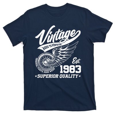 Winged Wheel Vintage 1983 Aged To Perfection Superior Quality 40th Birthday T-Shirt