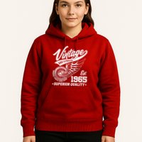Winged Wheel Vintage 1965 Aged To Perfection Superior Quality 60th Birthday Hoodie