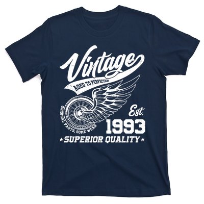 Winged Wheel Vintage 1993 Aged To Perfection Superior Quality 30th Birthday T-Shirt